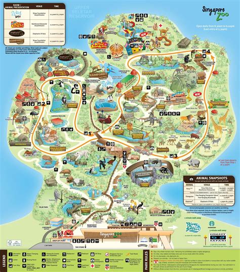 singapore zoo map 2023